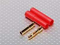 AM-1009 HXT 4mm Gold Connector w/ Protector (9283)